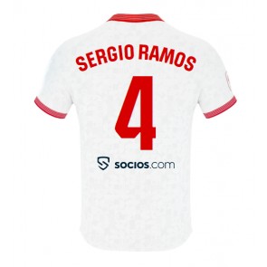 Sevilla Sergio Ramos #4 Domaci Dres 2023-24 Kratak Rukavima